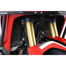 R&G Racing Stainless Steel Radiator Guards for Africa Twin Adventure Sports '18-19